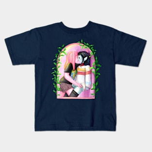 'Through the window' Bubbline, Adventure Time fan art Kids T-Shirt